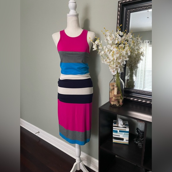 Color Block Dress - Picture 1 of 3